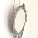 Brushed Wrought Iron Mirror