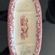 Antique Broc Sarreguemines U&Cie "Rosette" + matching piece – around 1910