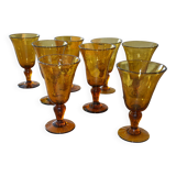 8 Biot glasses
