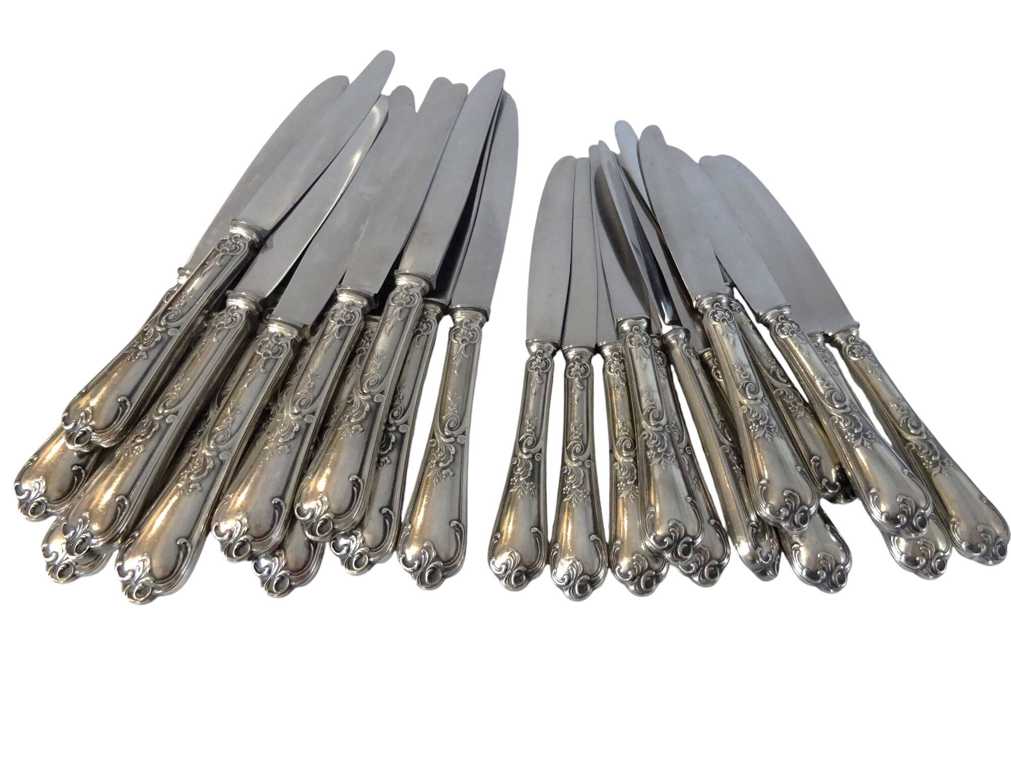 Silver-plated cutlery set - 103 pieces