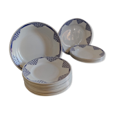 Lot d'assiettes