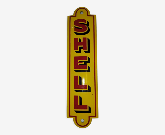 Plaque émaillée Shell