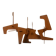 MPCEM. Abstract sculpture in corten steel. Unique piece, 2014.
