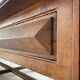 Solid walnut farmhouse castle table 1900 XXL