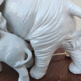 Elephant Bedside Table Lamp Elephant Pagoda Vintage 80s