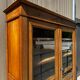 Walnut display cabinet