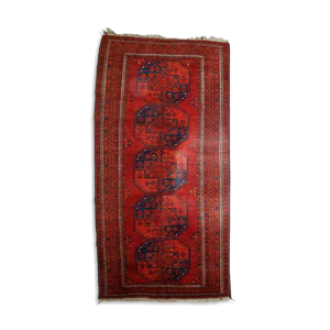 Tapis vintage afghan ersari fait main 114cm x 229cm 1950s - 1c406