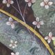 Painted canvas depicting lush nature. Contemporary work.