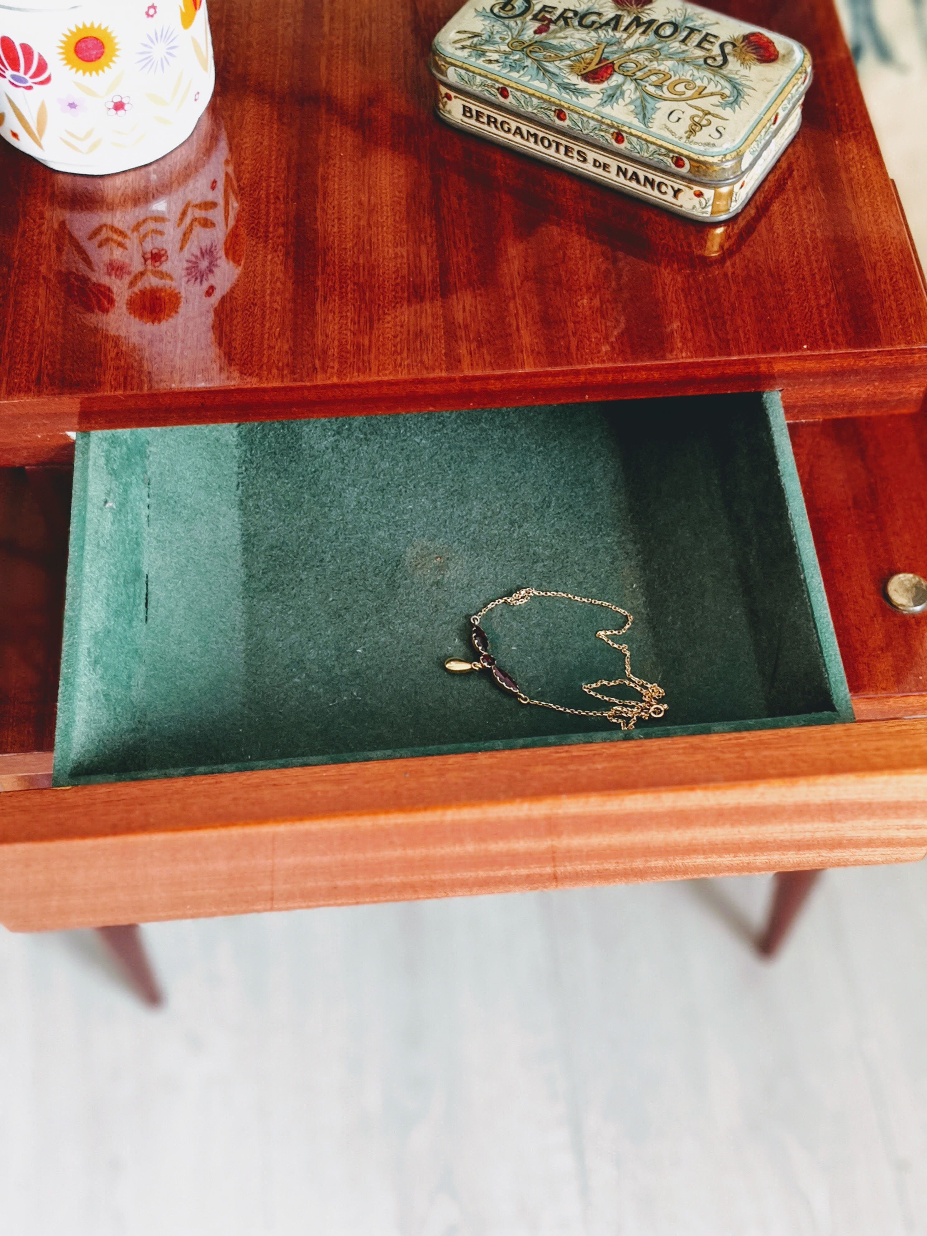 Vintage bedside