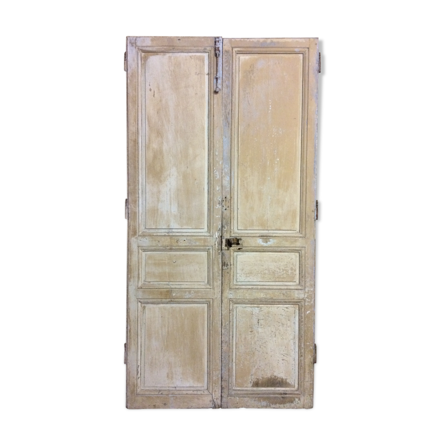 Double communication door - oak, XVIIIth century