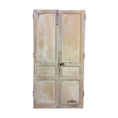 Double communication door - oak, XVIIIth century