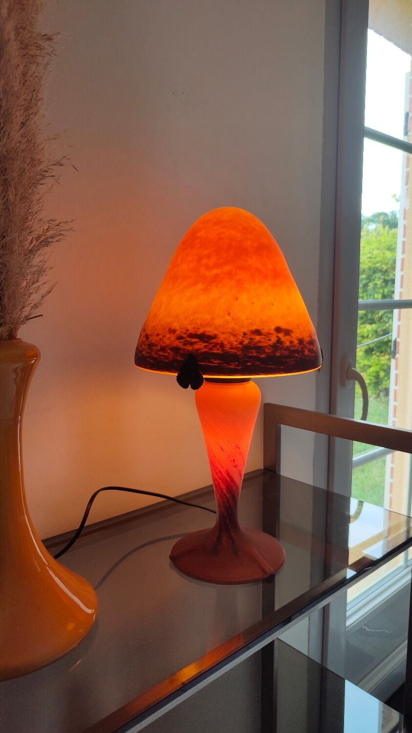Lampe champignon 1980 Cochelin France