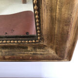 Golden 19th mirror 70x86cm