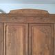 Wardrobe, oak linen cupboard from 1920.