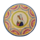 Dish, dessert dish in Quimper earthenware, 1930s