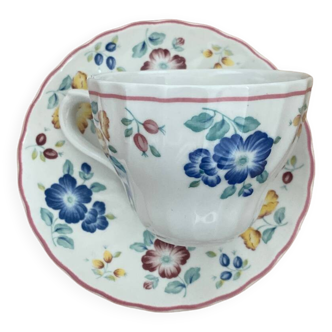 Cup and saucer