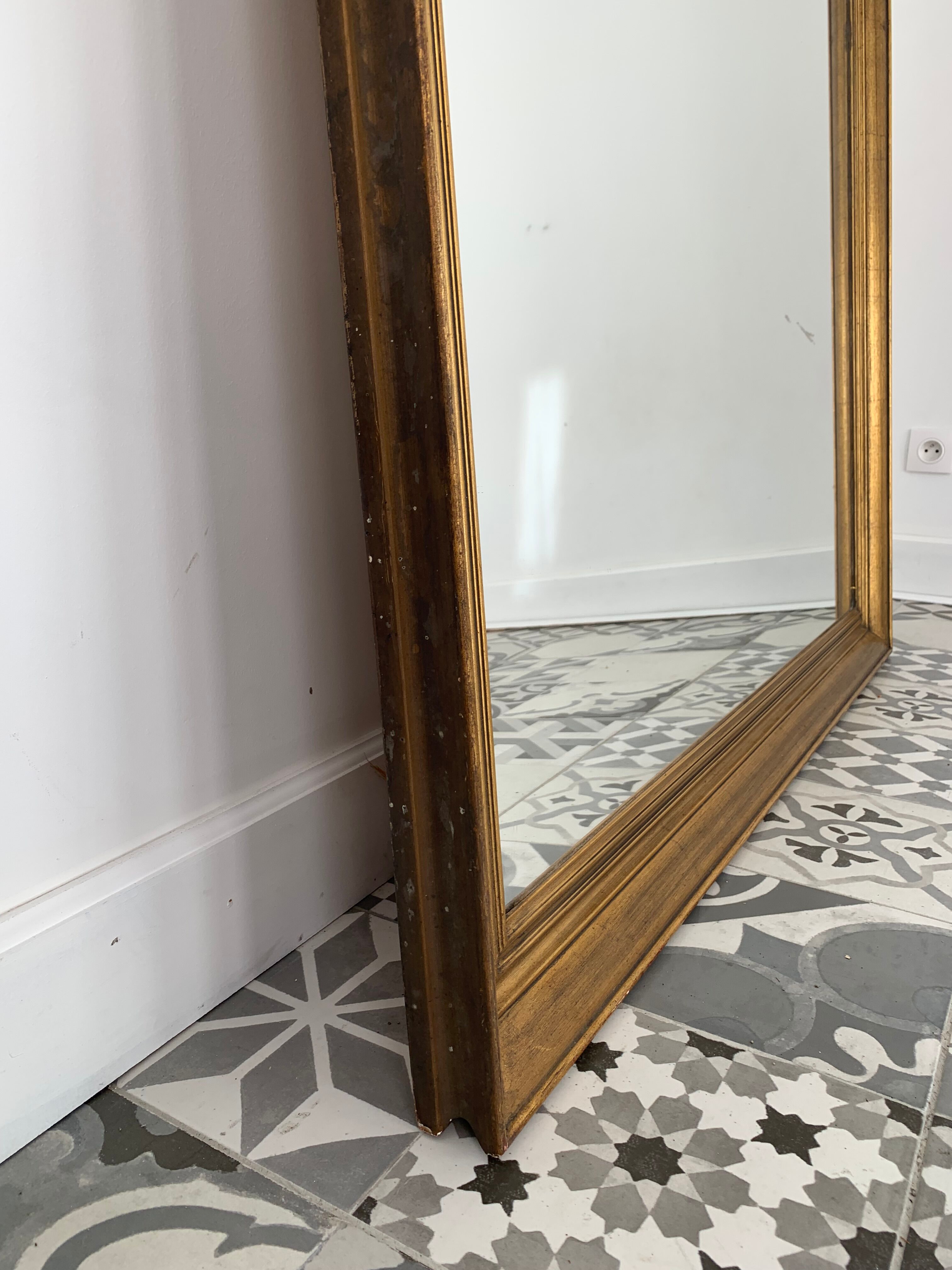 Old mirror 163x120cm