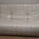 Vintage 2 seater leather sofa, 1970