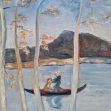 Painting by Annick Carrel