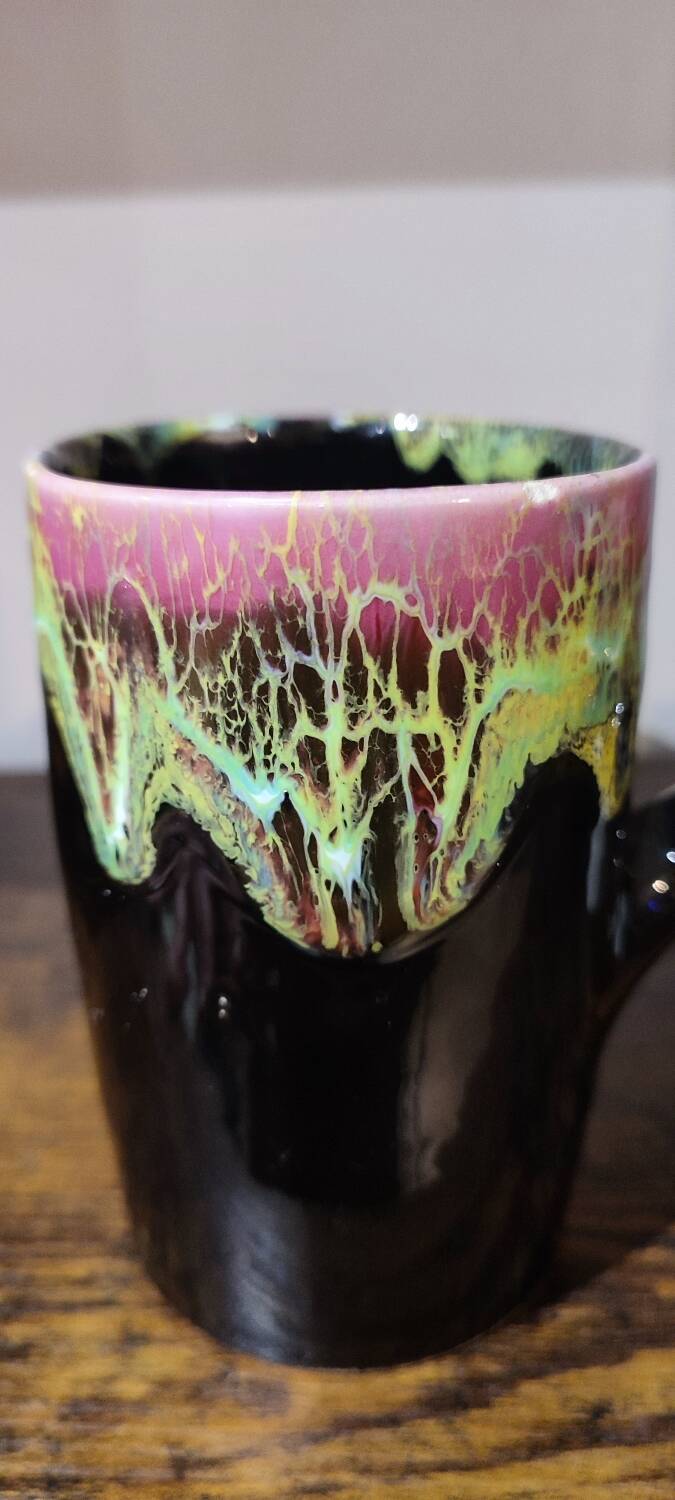 Mazagran flamed ceramic Vallauris