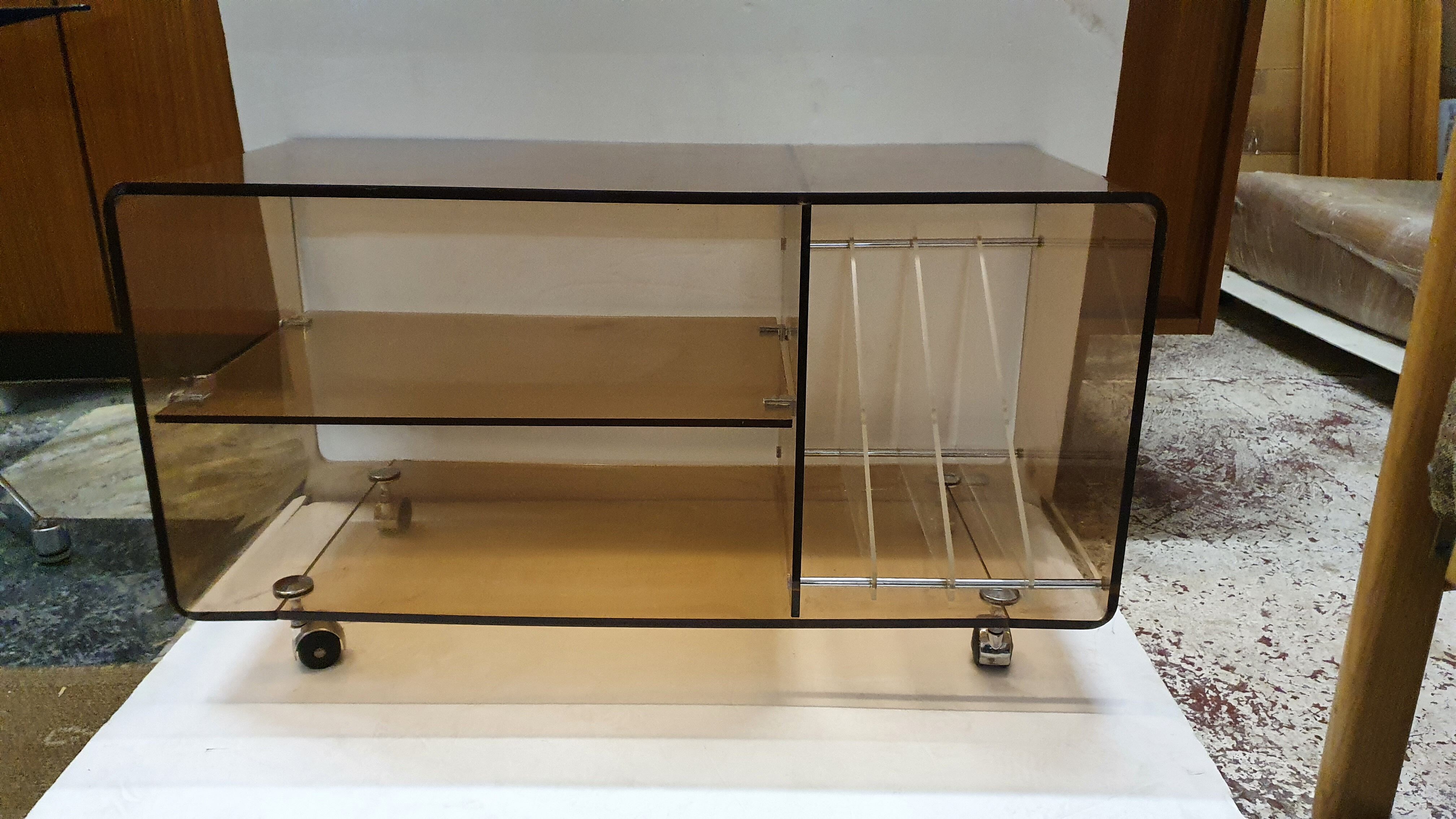 Hifi furniture by Michel Dumas 70s