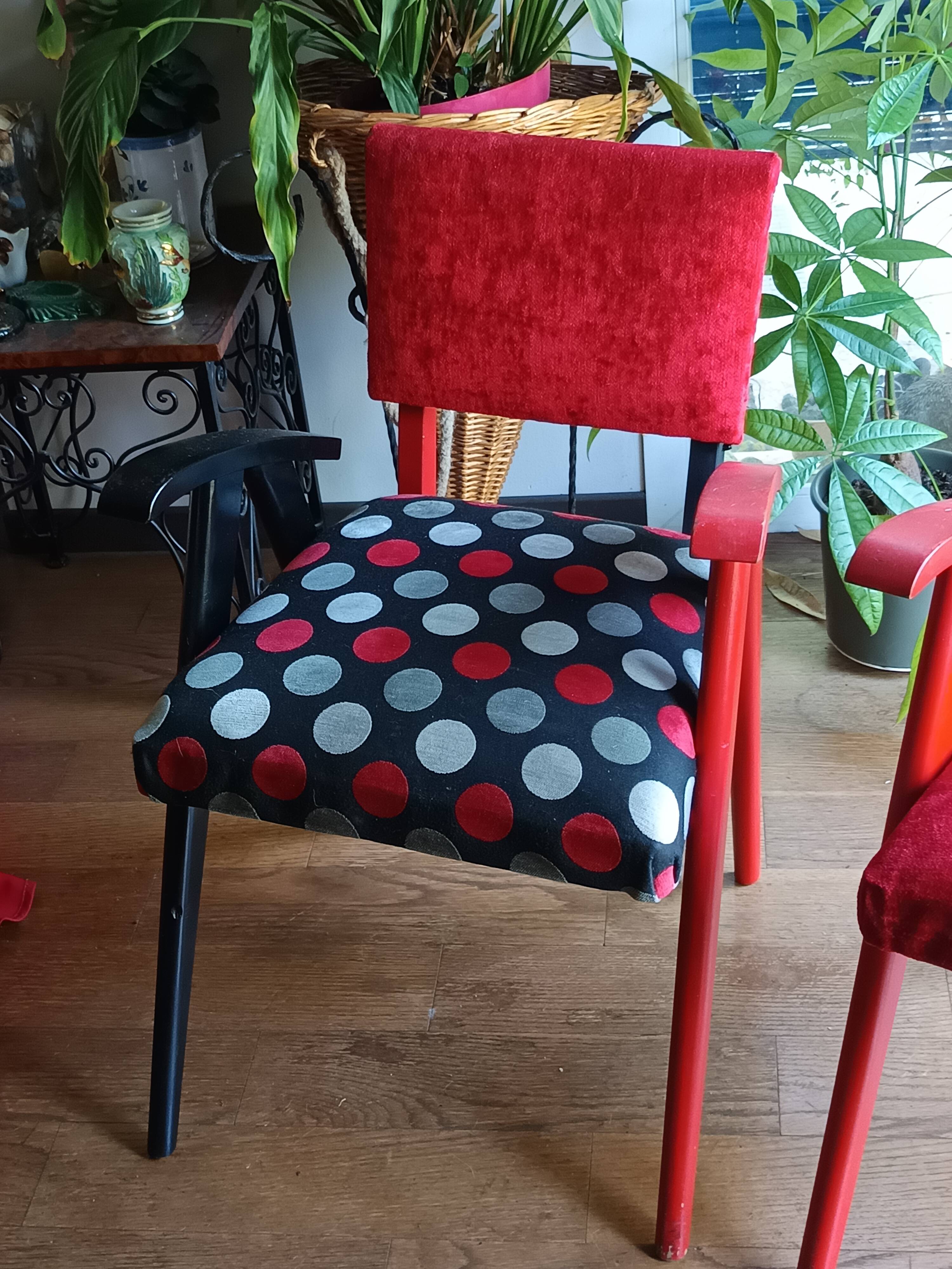 Paire de fauteuils rénovés, 1960