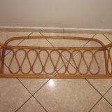 Shelf in rattan of the years 60