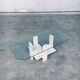 Brutalist Travertine Coffee Table by Willy Ballez, Belgium, 1970s