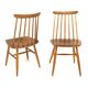 Set of 2 Scandinavian "Pinnstol" chairs, Edsbyverken, Sweden, 1960