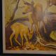 School map deer deer fawn 24 and rabbits and fox