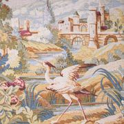 Verdure Tapestry, Robert Four Manufacture, Aubusson, 1980s