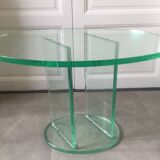 Table basse plexiglass vintage
