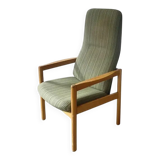 Scandinavian high-back lounge chair