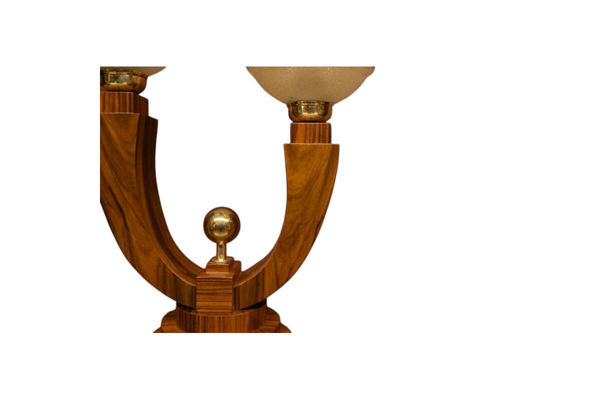 Unique table lamps from the mid-20th century, after renovation.