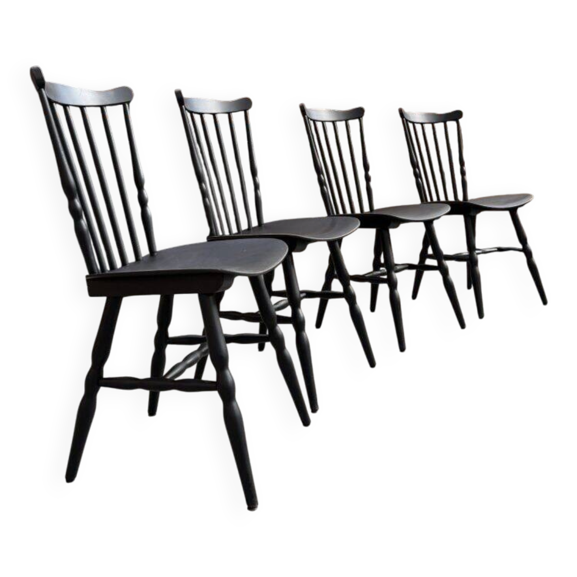 Set of 4 BAUMANN bistro chairs