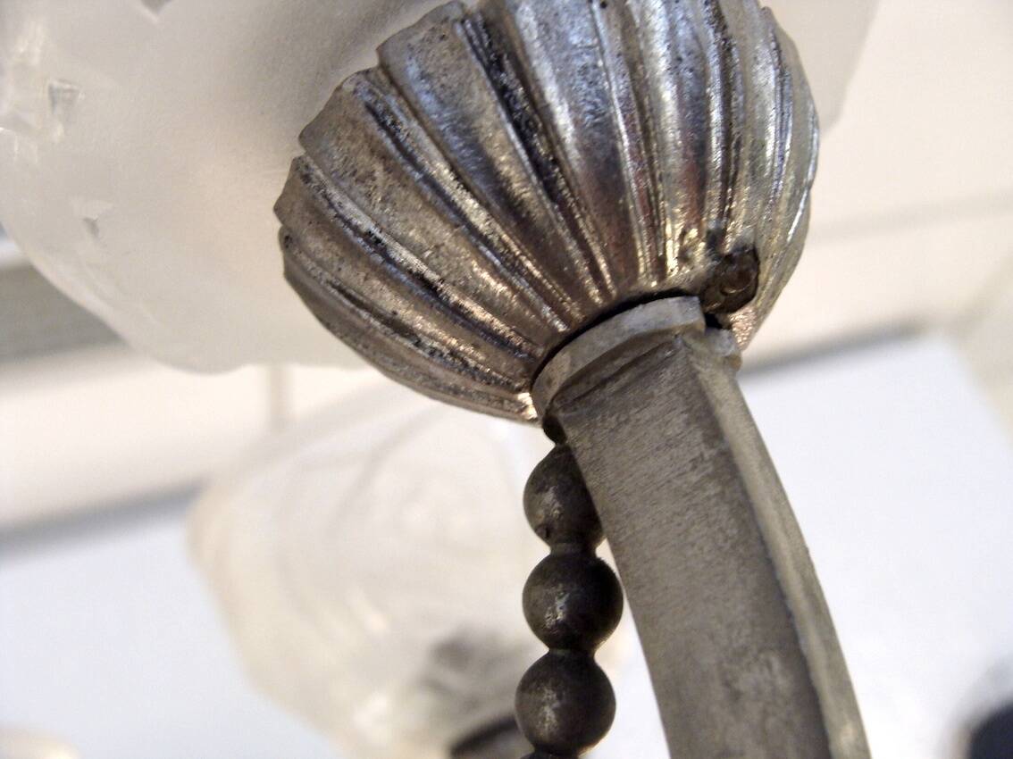 1930 chandelier with 6 lights