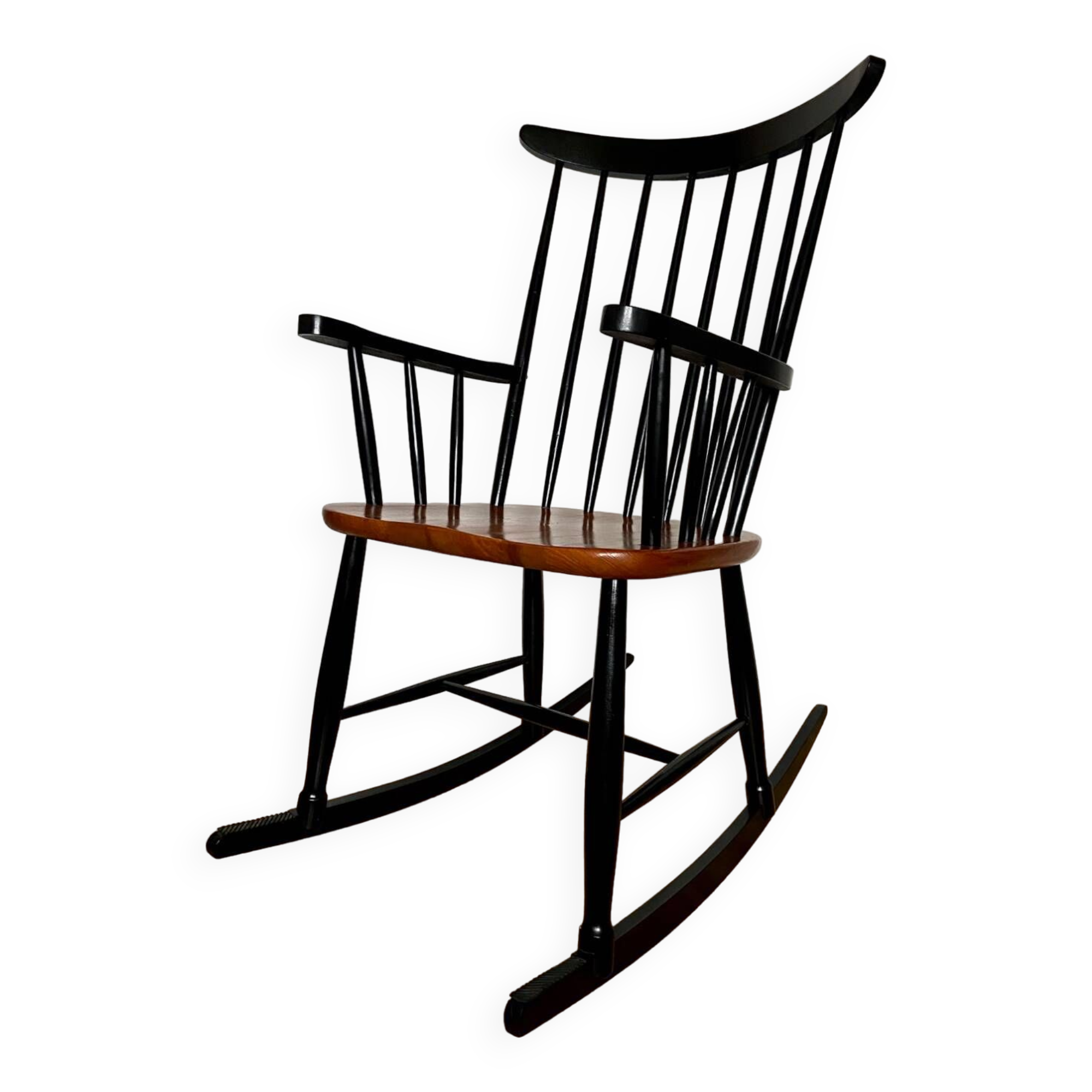 Vintage Scandinavian design rocking chair