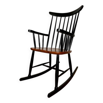Vintage Scandinavian design rocking chair