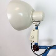 Industrial East German Scissor Lamp from VEB Zweckleuchtenbau Dresden, 1950