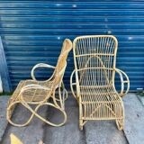 Fauteuil rotin