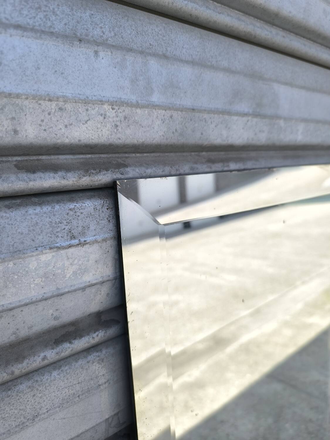 Bevelled Art Deco mirror