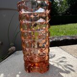 Vase en Verre Rosaline Luminarc – Années 70 – Verrerie d’Arques