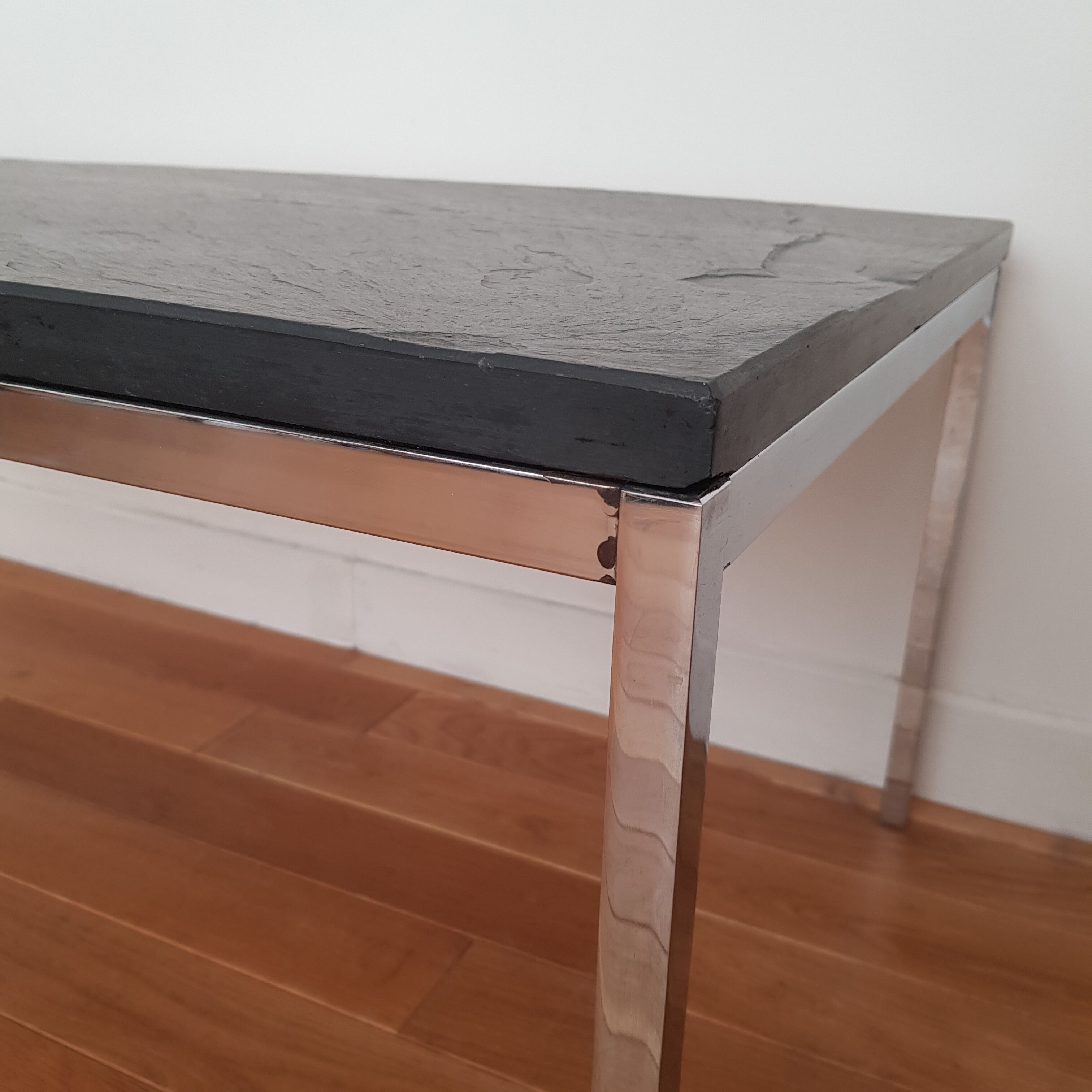 Florence Knoll's slate coffee table