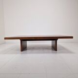 Large Bamboo "Wabi Sabi" Coffee Table by Axel Vervoordt, Belgium, 1980's