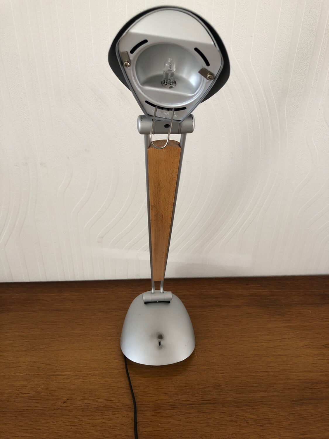 Desk lamp halogen design and vintage elora