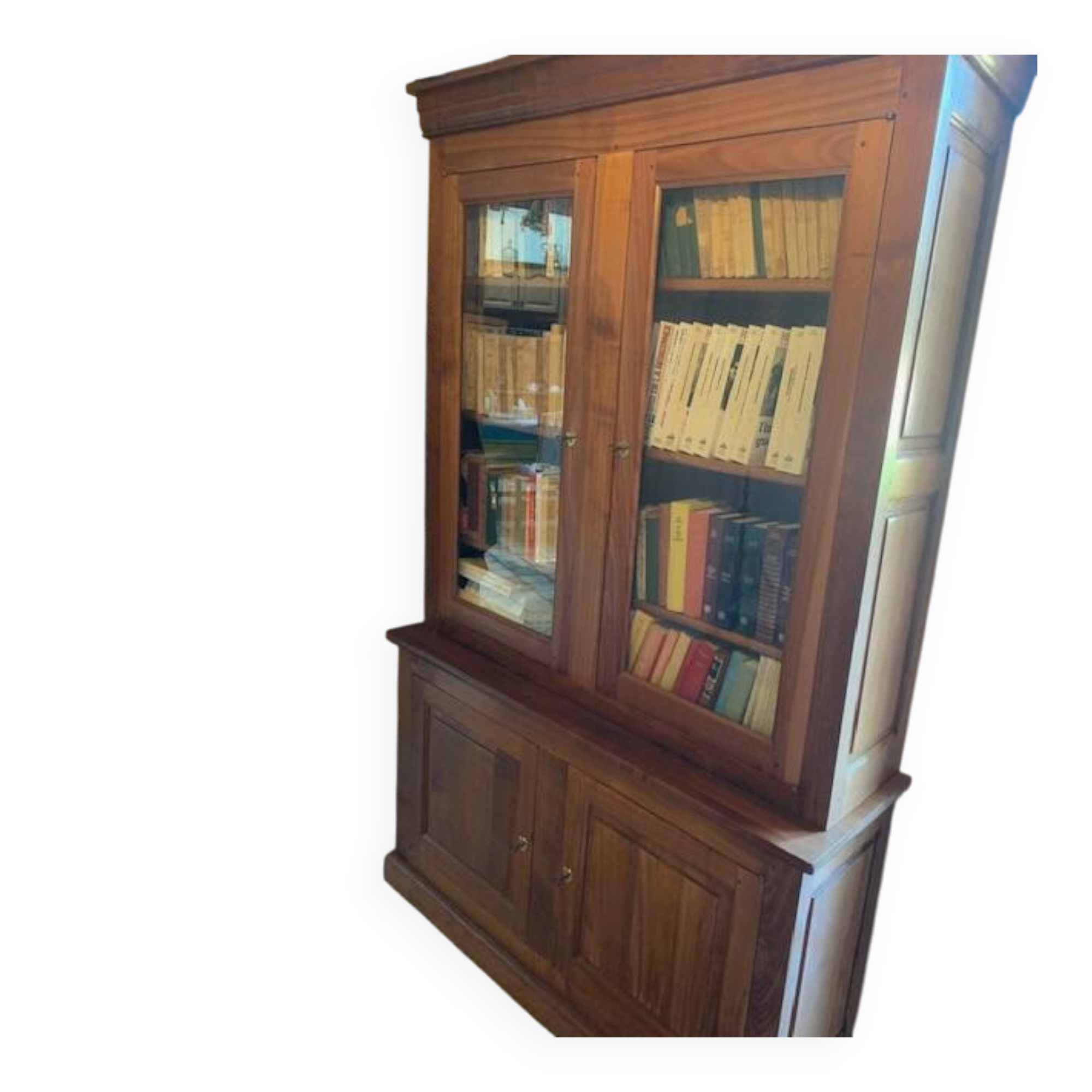 Library in two parts made from the manor of La Coutancière (44)