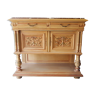 Wooden and marble buffet