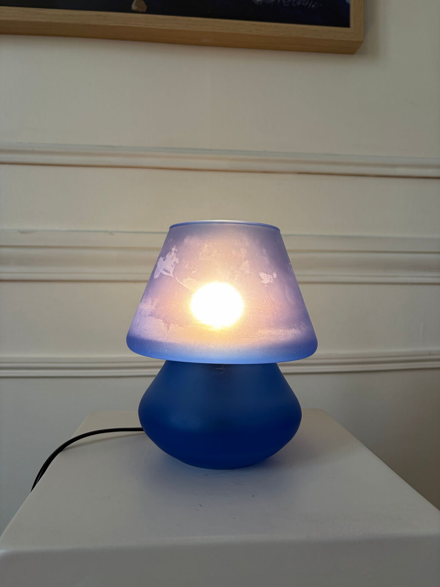 Mushroom lamp Habitat 1980