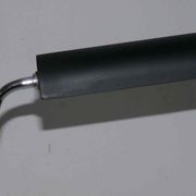 Lampe design italien années 80's chrome et acier