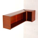 Scandinavian corner shelf 1950 vintage